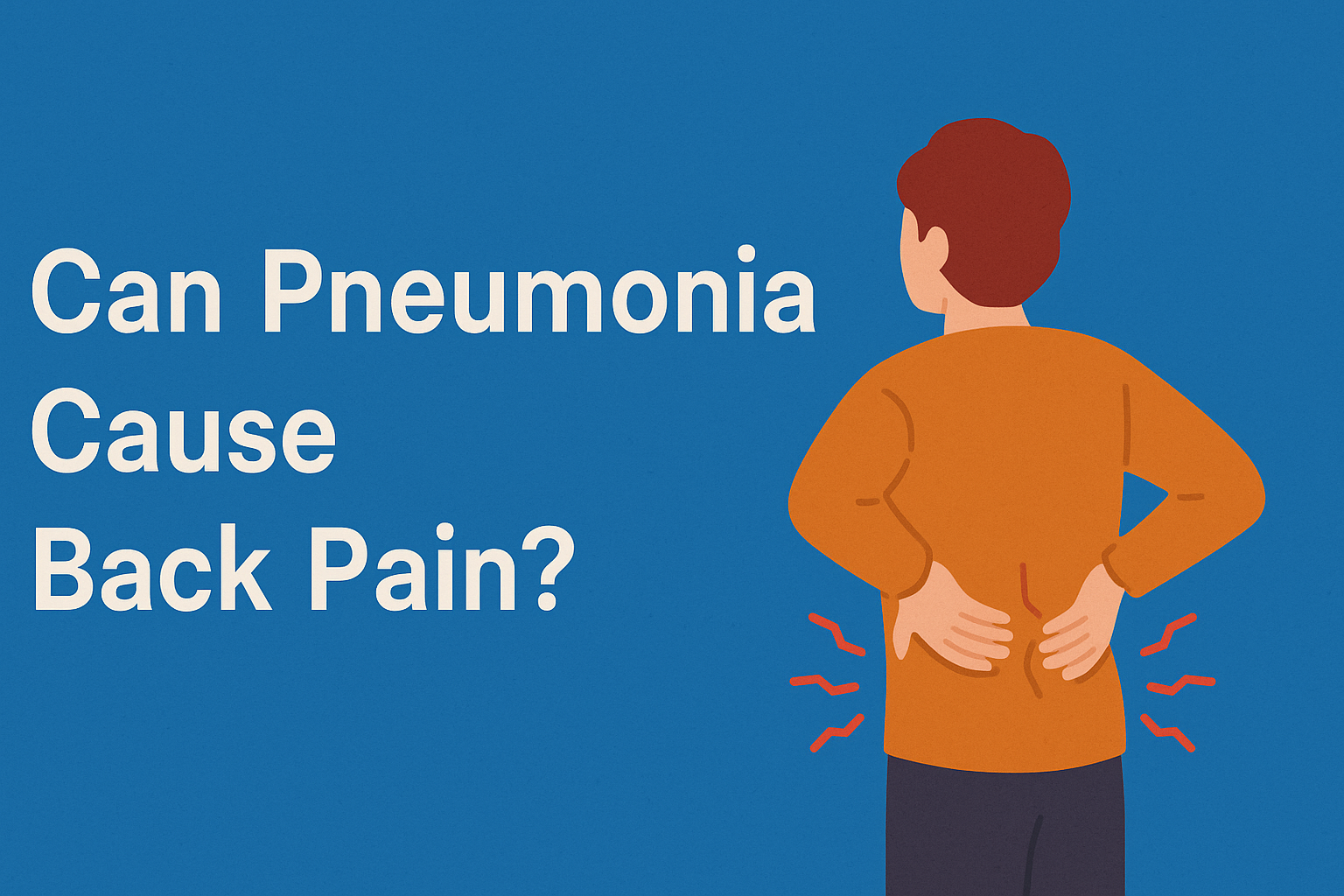 Can Pneumonia Cause Back Pain?